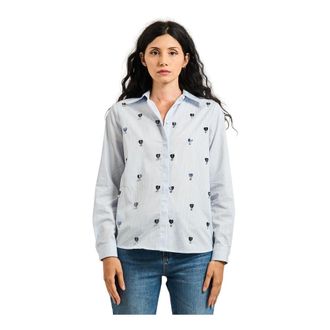 iBlues Mujer, Blusas y Camisas, Azul, Talla: L