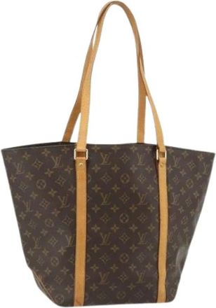 Louis Vuitton Pre-owned Tote Bags, female, Brown, Size: ONE SIZE Pre-owned Sac Shopping Tote