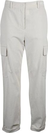 Eleventy Mujer, Pantalones, Blanco, Talla: L