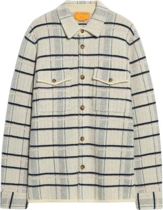 Guest In Residence Plaid Work Shirt - Heren - Zomerjassen - Veelkleurig - M - Kasjmier - Jassen