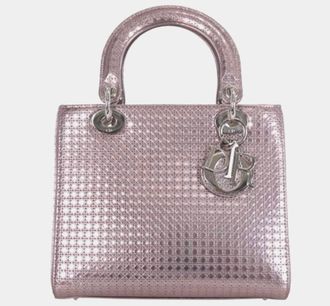 Dior Pink Medium Lady Dior Size M