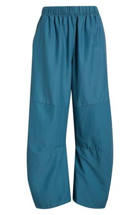 Free People FP Movement Game Day High Rise Barrel Leg Pants in Riptide at Nordstrom, Size X-Small