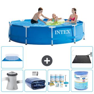Intex Piscina Con Estructura Redonda - 305x76 Cm - 8-piezas S41677