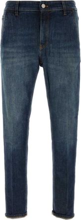 Pantaloni Torino Blue Mid Rise Jeans