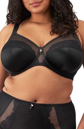 Elomi Cate Allure Underwire Bra in Black at Nordstrom, Size 44Ddd