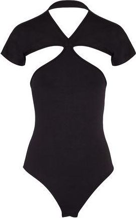 8 by YOOX CUT-OUT OPEN BACK BODYSUIT