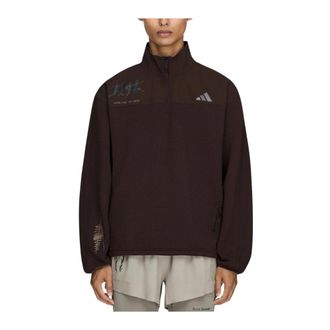 adidas Running x Song For The Mute Tracktop - Heren - Sportshirts - Bruin - 2XL - Polyester - Fitness