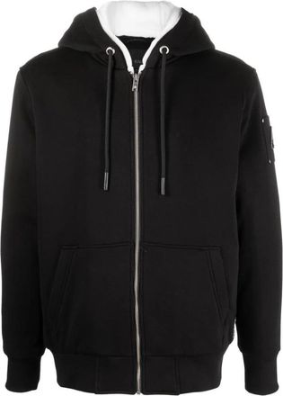 Moose Knuckles Classic Bunny 3 Herenjassen - Heren - Vesten met rits - Zwart - M - Katoen - Hoodies & sweatvesten