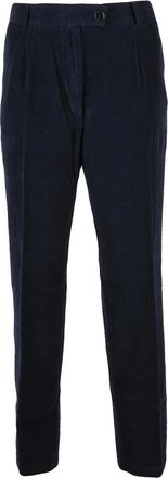 Pomandere Multicolor Cuffed Straight-Leg Cotton Pants