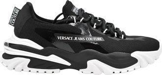 Versace Sportieve New Trail Trek Schoenen - Heren - Sneakers - Zwart - 41 EU - Leer - Schoenen