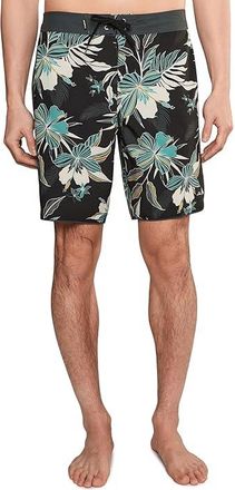 O'Neill Hyperfreak Mysto Scallop 19 Boardshorts Mens Swimwear Black : 34, Elastane/Polyester