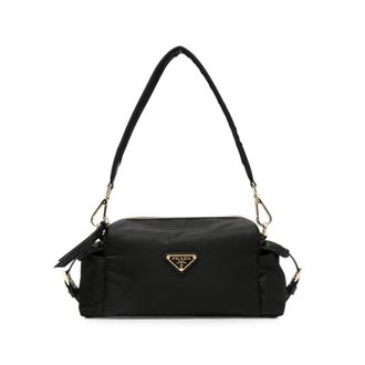 Prada Re-Nylon Logo-plaque Tote Bag