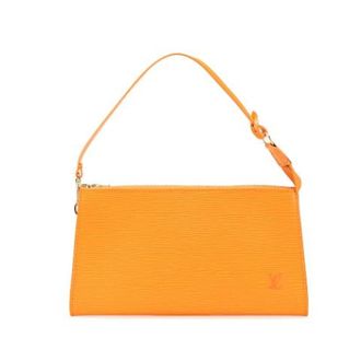Louis Vuitton Pre-owned Shoulder Bags, female, Orange, Size: ONE SIZE Pre-owned Vintage Shoulder Bag