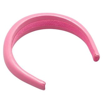 Miu Miu Pre-owned Accessories, female, Pink, Size: ONE SIZE Pre-owned Leather hair-accessories