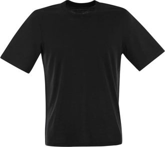 Majestic Filatures Hts 216 T-shirt - Heren - T-shirts - Zwart - L - Katoen - Tops