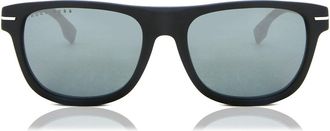 BOSS Boss 1322/S 124/T4 Mens Sunglasses Black Size 55