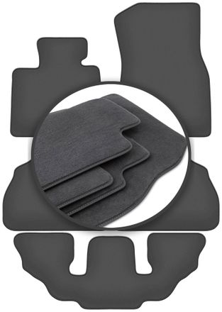 OEM Alfombrillas Premium Para Bmw X7 G07 7 Plazas (2019-2022)