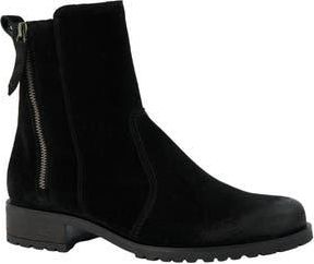 Paul Green Cheyenne Faux Fur Lined Bootie in Black Soft Suede at Nordstrom Rack, Size 5.5Us/ 3Uk