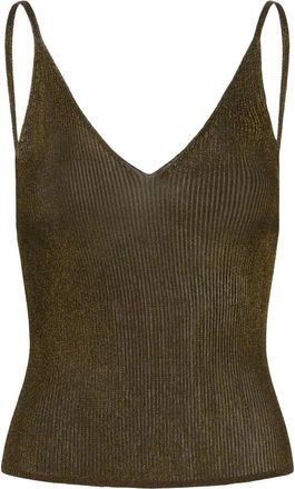 Gestuz GZsilvi Singlet Top - - Tops - Donna - Verde - M