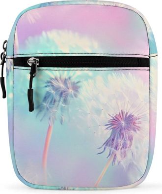 Generic Dandelions Trendy Crossbody Bag for Men Women Small Satchel Men Sling Adjustable Shoulder Strap Messenger