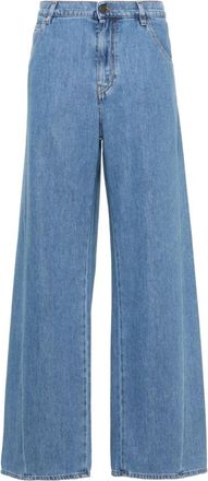 Darkpark Lichtblauw Iris Broek - Dames - Loose Fit Jeans - Blauw - W26 - Katoen - Jeans