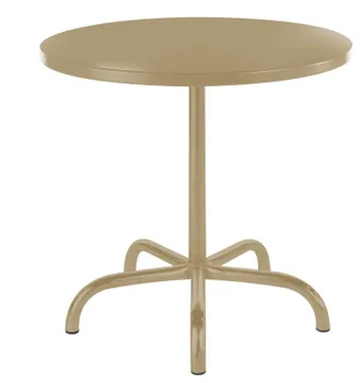 Schubiger M&ouml;bel Metalltisch S&auml;ntis Rund