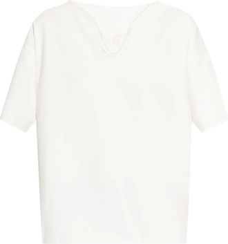 Zadig&Voltaire Meg V-neck T-shirt - White