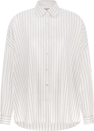 Dries Van Noten Striped Cotton Shirt-Donna