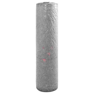 vidaXL Forro Polar De Piscina Gris 1 X 25 M Poli&eacute;ster Y Algod&oacute;n Vidaxl