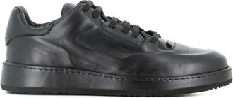 Officine Creative Eraser/001 leather sneakers - Black
