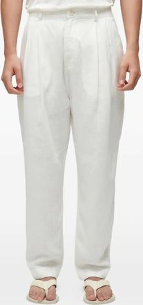 Osklen Geplooide pantalon - Wit