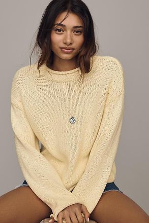 Pilcro Harlow Oversized Roll Neck Sweater
