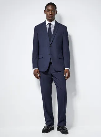 Le 31 Mens Stretch piqu&eacute; suit Berlin fit - Regular