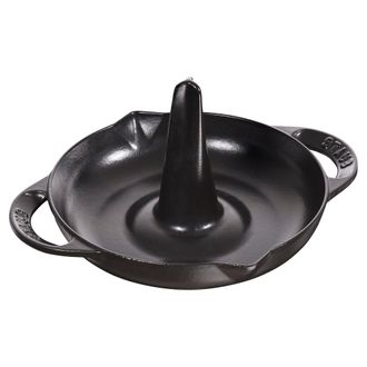 Staub Cast Iron 9.5-inch Vertical Chicken Roaster