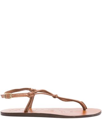 Maneb&igrave; Leather Sandals