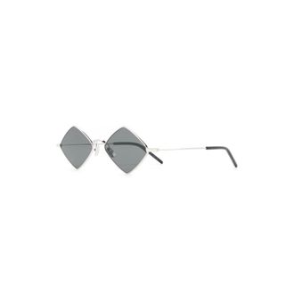 Saint Laurent SL 302 Lisa Zonnebril - unisex - Accessoires - Grijs - Maat: 55 MM