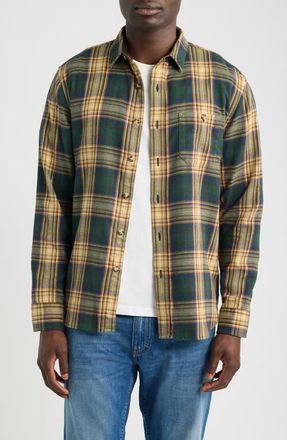 Pendleton Fremont Flannel Shirt in Elm Multi Plaid at Nordstrom, Size Xx-Large