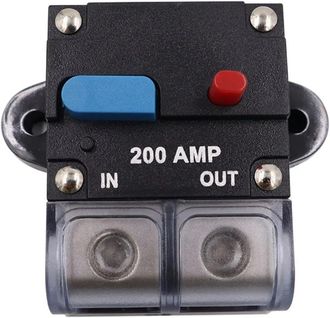 OEM 2 Disyuntores Para Autom&oacute;vil Para Restauraci&oacute;n Autom&aacute;tica, 1 Disyuntor Para Conexi&oacute;n De Bater&iacute;a De Audio, Portafusibles, Base De Conmutaci&oacute;n Autom&aacute;tic
