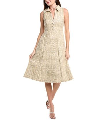Adrianna Papell Tweed Shirtdress