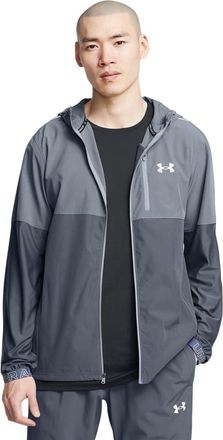 Under Armour Mens Vanish Windbreaker Jacket in Grey