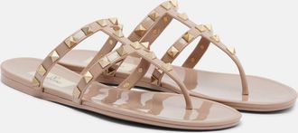 Valentino Garavani Sandalias Rockstud de PVC