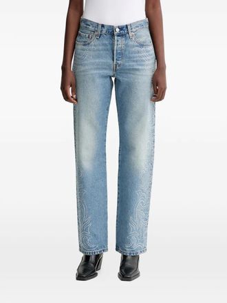 Levi's 501 90s embellished jeans - Blue