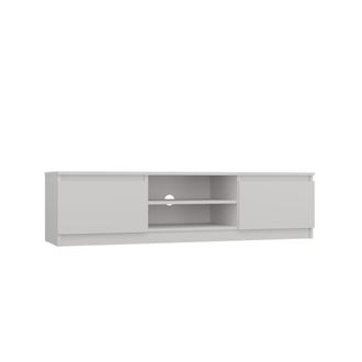 OEM Mueble Para Tv De 140 Cm, Blanco - Mueble Para Tv Moderno, Dise&ntilde;o Minimalista, Almacenamiento Funcional