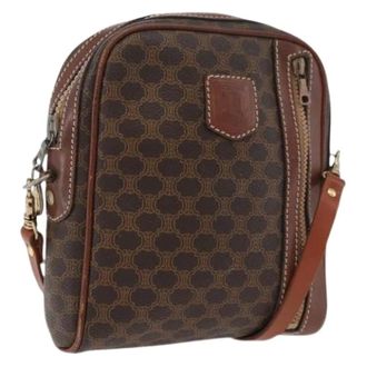 Celine Pre-owned Cross Body Bags, female, Brown, Size: ONE SIZE Pre-owned Vintage Shoulder Bag