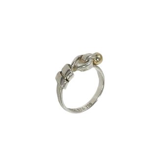 Tiffany & Co. Silver Yellow Gold (18K) Silver 925 Band Ring (Pre-Owned)