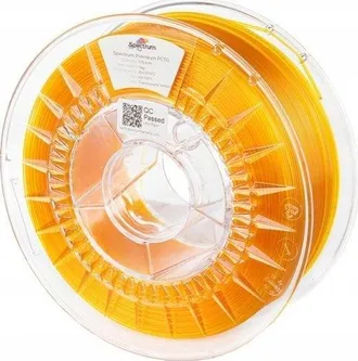 Spectrum Filamento Spectrum Premium Pctg 1,75 Mm 1000 G Transparente Amarillo