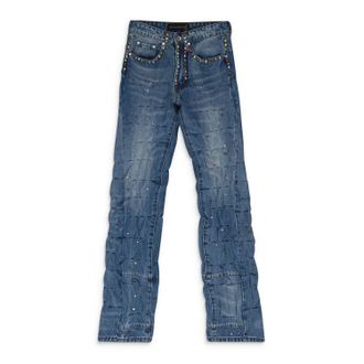 Who Decides War by Ev Bravado MULTI CINCHED STRAIGHT-FIT JEANS