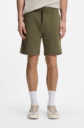Boss Orange by Hugo Boss Sweatshorts BOSS ORANGE Sewalk, Herren, Gr. XL, N-Gr, gr&uuml;n (open gr&uuml;n342), Sweatware, Obermaterial: 100% Baumwolle, gerade, Hosen Sweatshorts, mit BOS