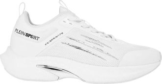 Plein Sport Stealth Runner Extra Light - unisex - Hardloopschoenen - Wit - 40 EU - Leer - Fitness