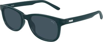 Puma PU0526S 004 Mens Sunglasses Blue Size 55 - Free RX Lenses - Free RX Lenses